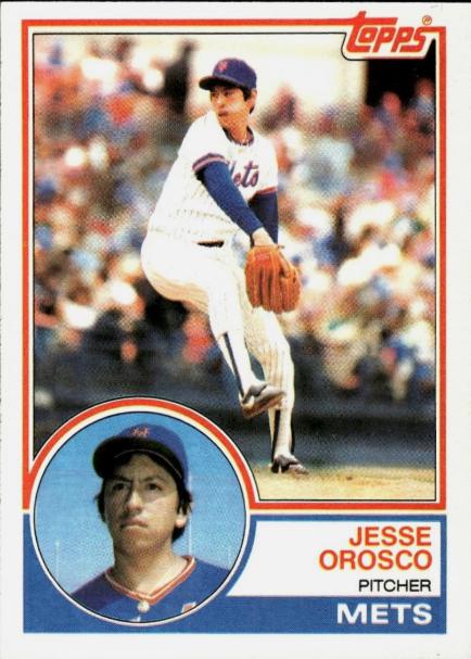 1983 Topps Jesse Orosco #369 card