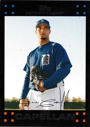Jose Capellan #UH70 2007 Topps Updates & Highlights Baseball