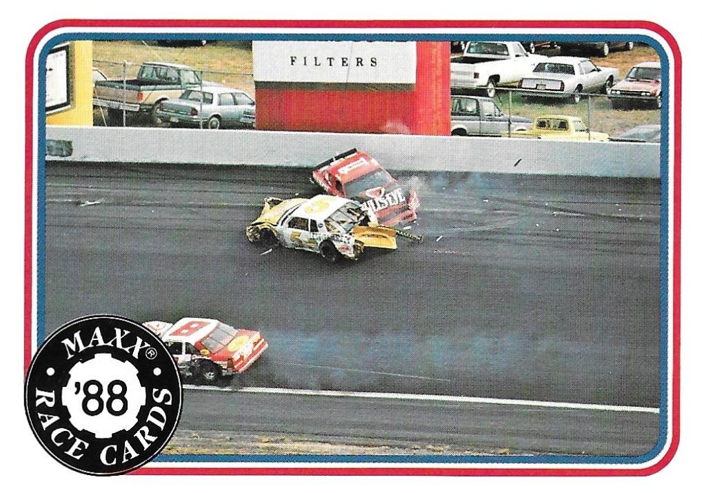 Geoff Bodine's Car #35 Racing Cards 1988 Maxx Charlotte