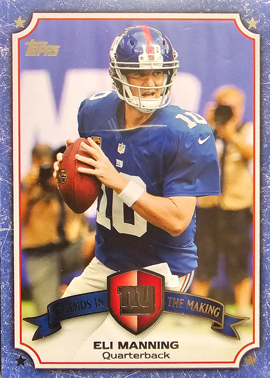 Eli Manning #LM-EM Football Cards 2013 Topps Legends in the Making