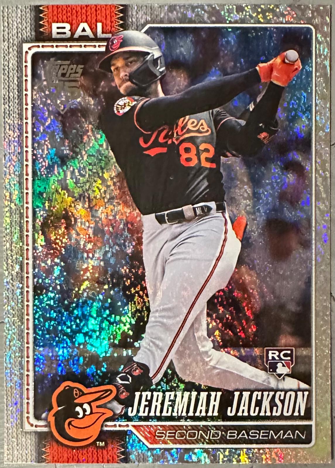 2026 Topps Jeremiah Jackson [Holo] #277 card