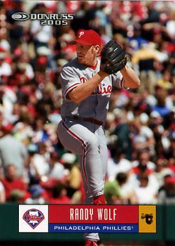 Randy Wolf #301 2005 Donruss Baseball