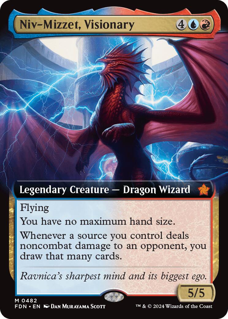 Niv-Mizzet, Visionary #482 Magic Foundations
