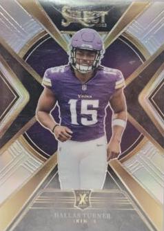 Dallas Turner [XRC] #520 Prices | 2023 Panini Select | Football Cards