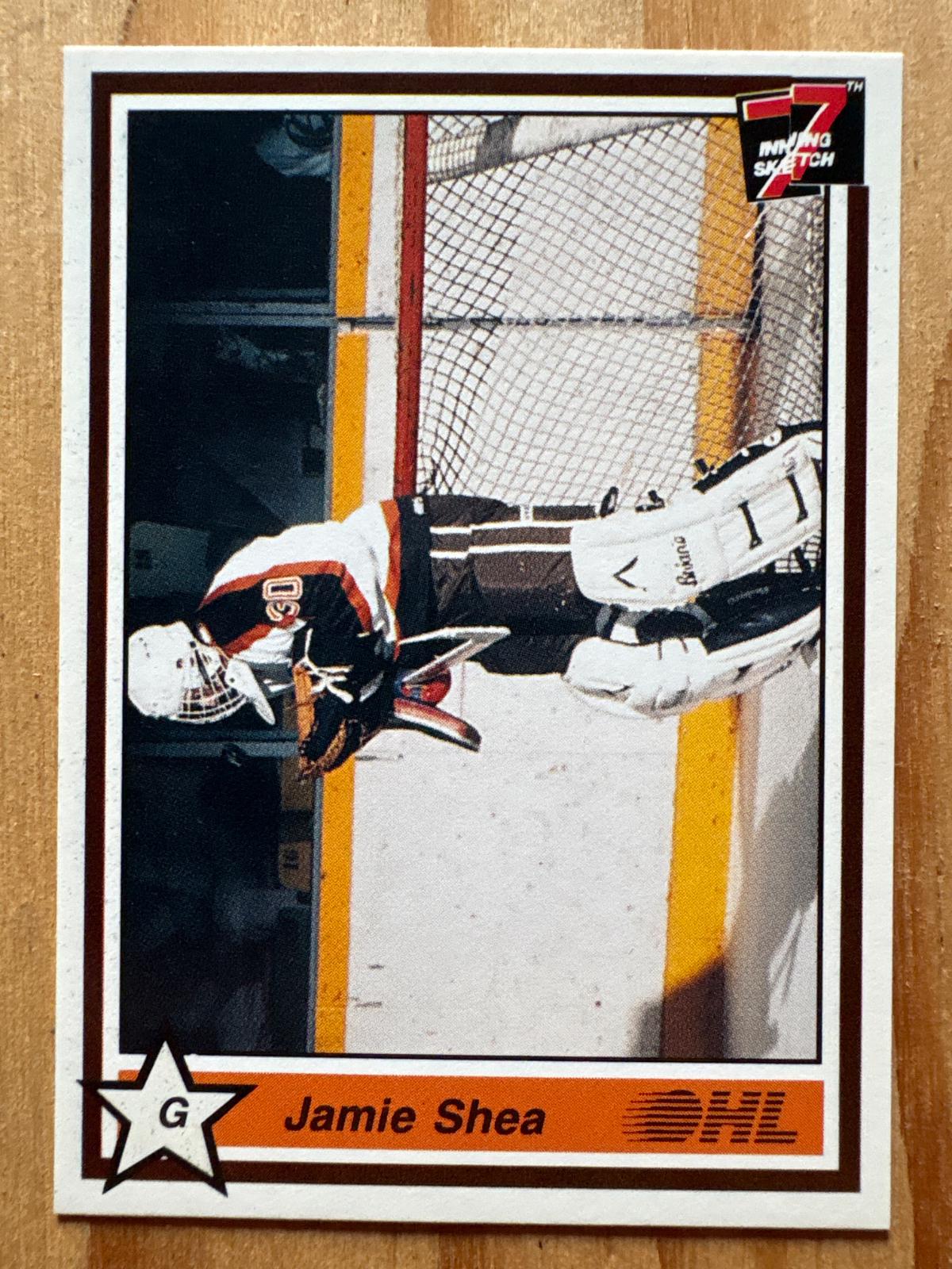 Jamie Shea #117 1990 7th Inning Sketch Ohl Hockey