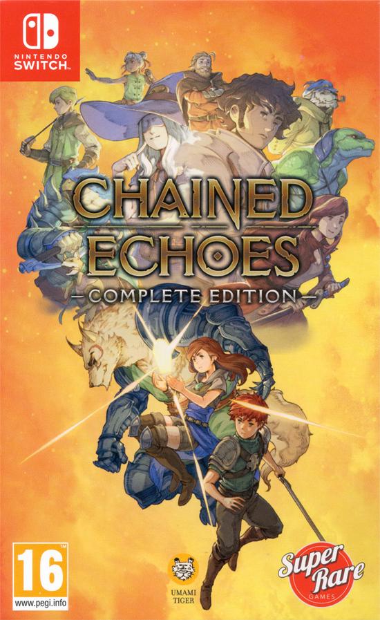 Carátula de Chained Echoes: Complete Edition Slipcover para Switch (edición PAL España)