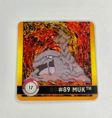 Muk #89 | Grimer & Muk Pokemon Artbox Action Flipz