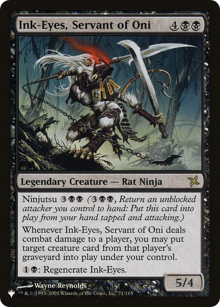 Ink-Eyes, Servant of Oni #71 Magic The List Reprints