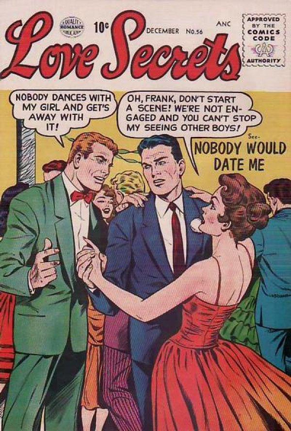 Love Secrets #56 (1956) Comic Books Love Secrets
