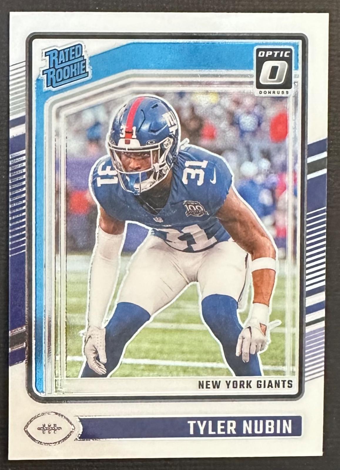 Tyler Nubin #296 Football Cards 2024 Panini Donruss Optic