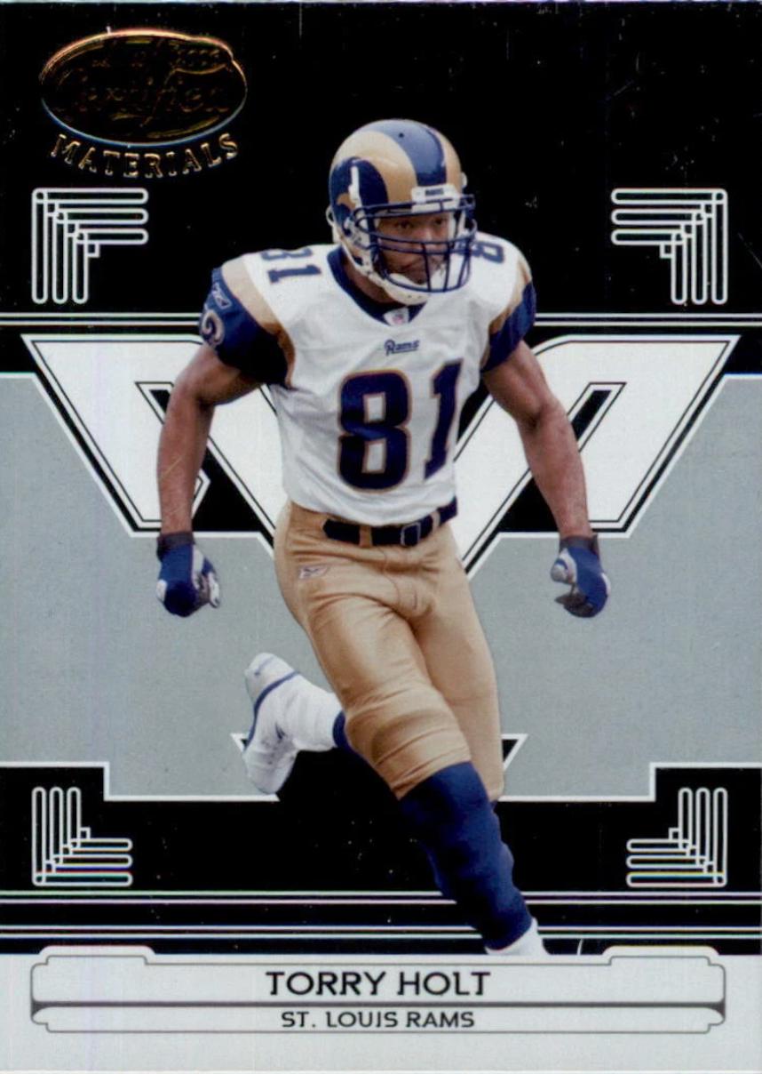 Torry Holt #136 2006 Leaf Certified Materials Football