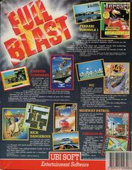 Back Cover | Full Blast Atari ST