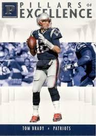 Tom Brady #PI-TB Football Cards 2018 Panini Pillars of Excellence