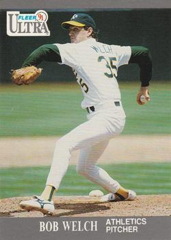 Bob Welch #256 Baseball Cards 1991 Ultra