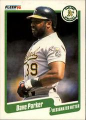 Dave Parker #18 Baseball Cards 1990 Fleer Prices