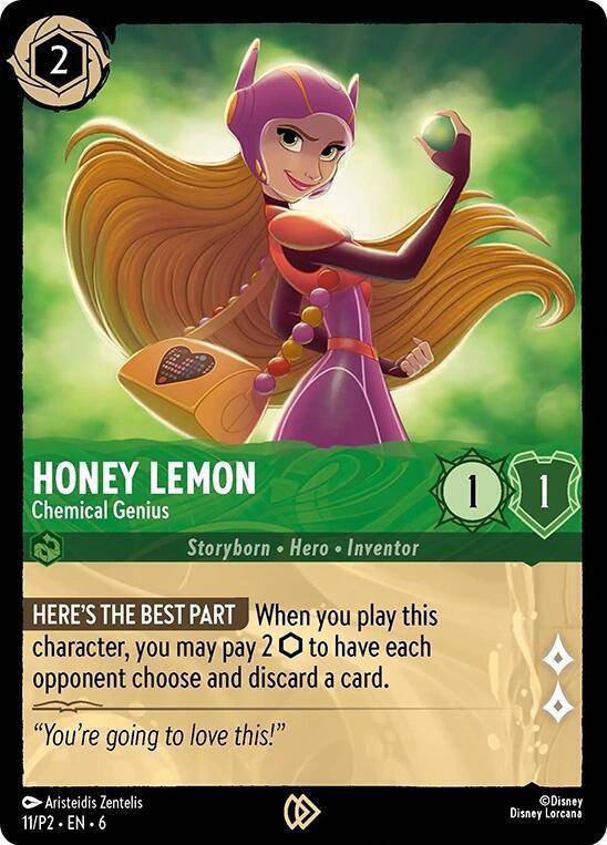 Honey Lemon - Chemical Genius #11 Lorcana Promo