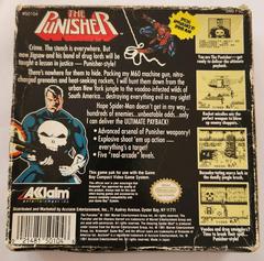 Back Cover Of Game Box | The Punisher GameBoy