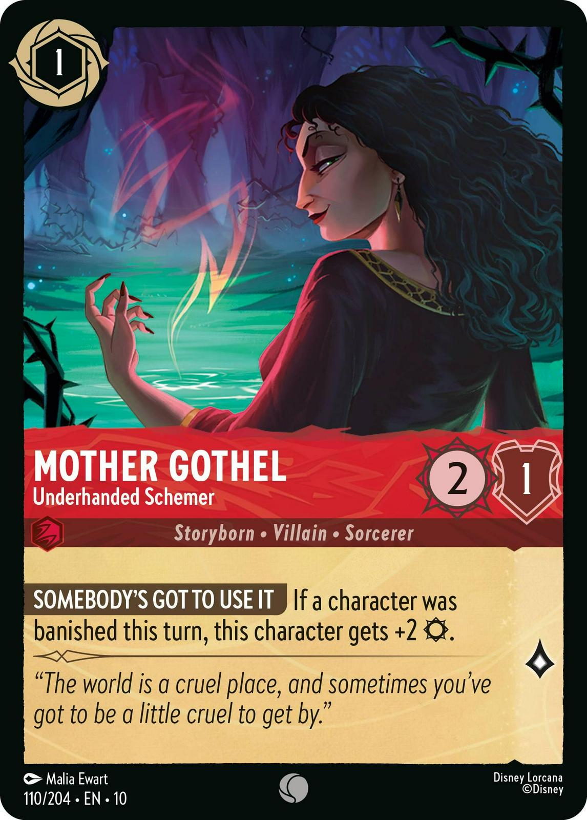 Mother Gothel - Underhanded Schemer #110