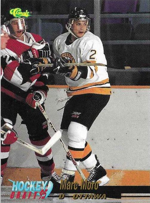 Marc Moro #24 1995 Classic Hockey