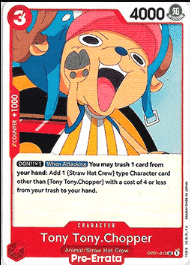 Tony Tony.Chopper OP01-015 One Piece Romance Dawn