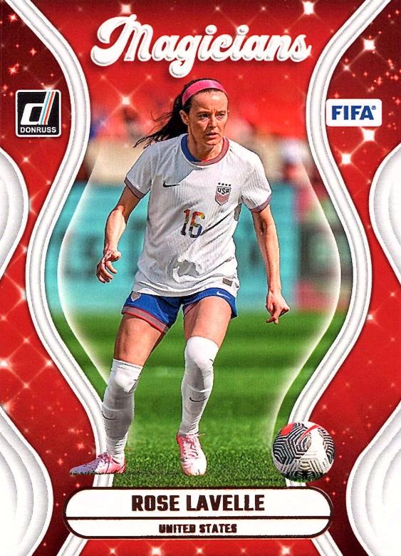 Rose Lavelle #16 2024 Panini Donruss Magicians Soccer