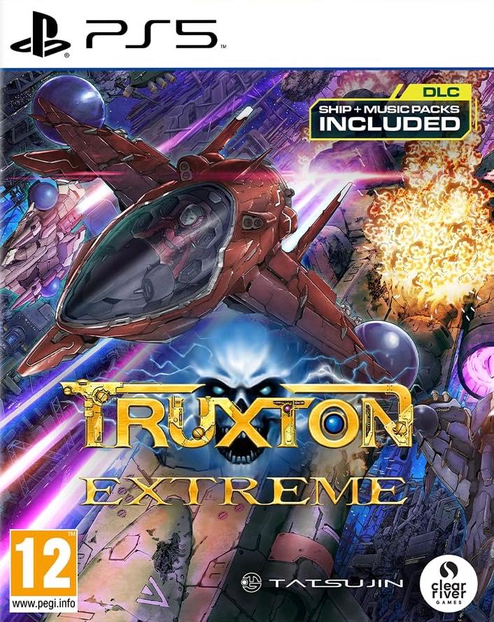 Carátula de Truxton Extreme para PS5 (edición PAL España)