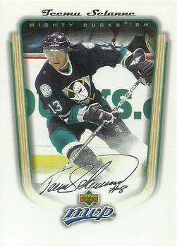 Teemu Selanne #5 Hockey Cards 2005 Upper Deck MVP