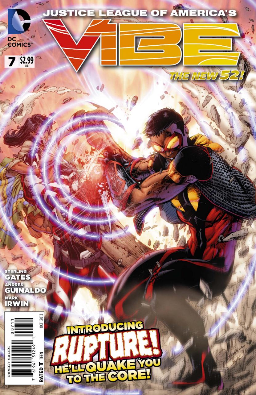 Justice League of America's Vibe #7 (2013) Comic Books Justice League of America's Vibe