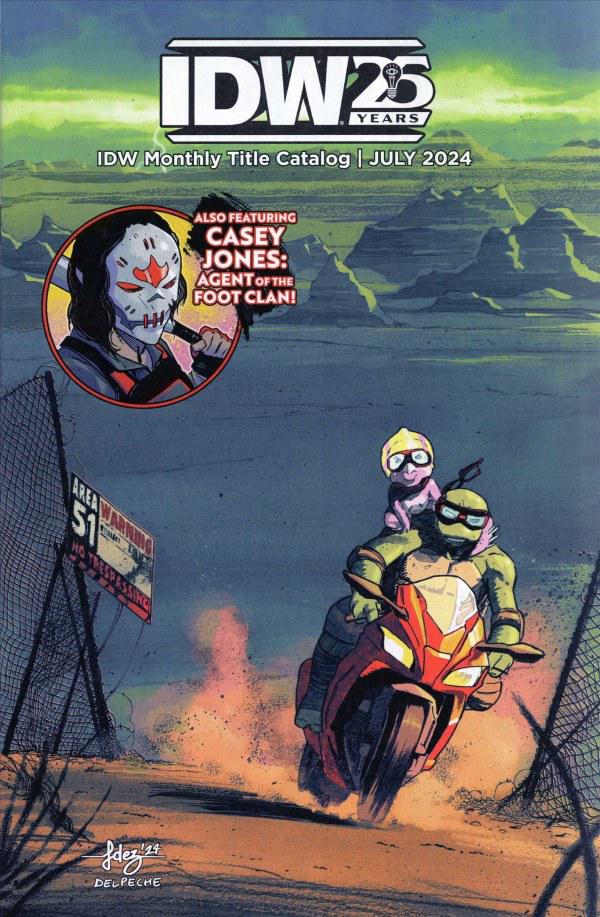 IDW Monthly Title Catalog #7 (2024) Comic Books IDW Monthly Title Catalog
