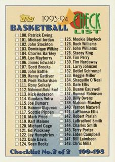 Checklist 100-198