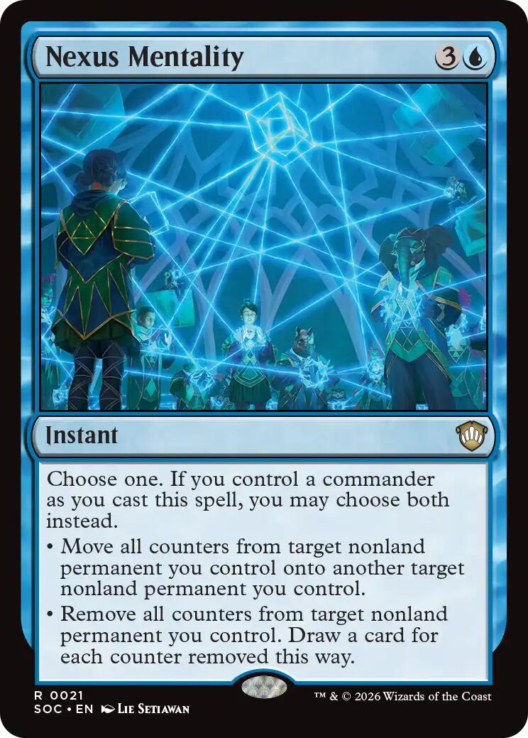 Tap to enlarge Nexus Mentality, Magic Secrets of Strixhaven Commander