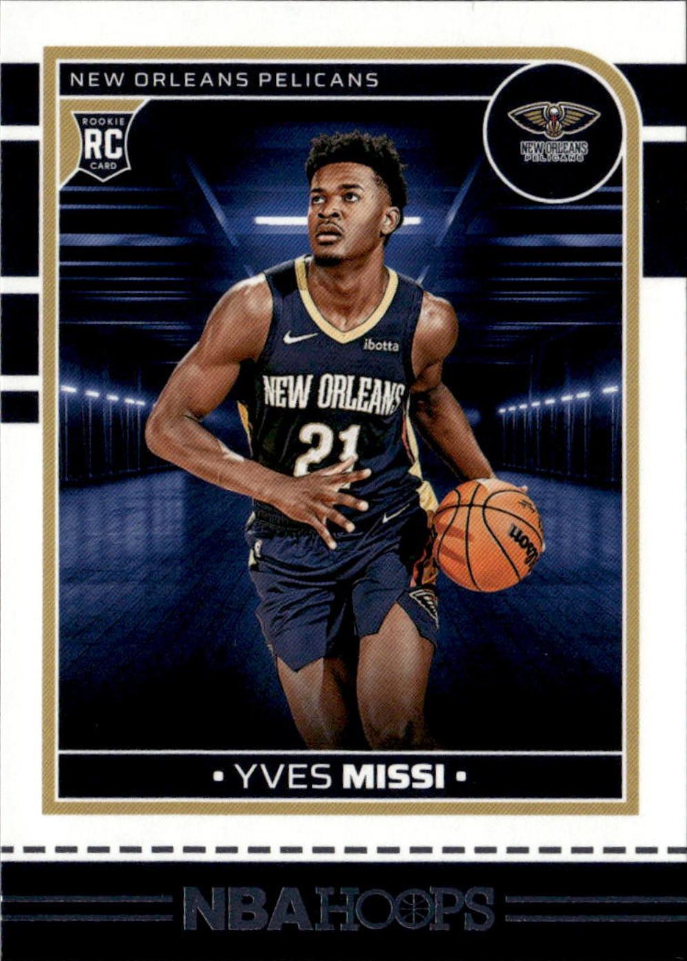 Yves Missi #251 Basketball Cards 2024 Panini NBA Hoops