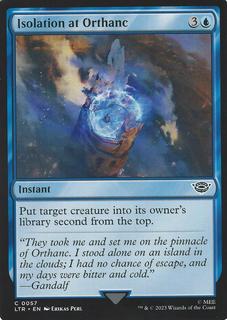 Isolation at Orthanc