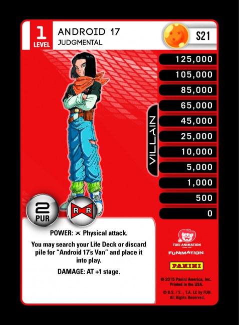 Android 17 - Judgmental S21 Dragon Ball Z Evolution