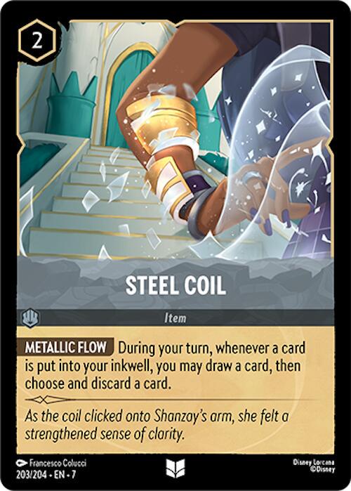 Steel Coil #203 Lorcana Archazia's Island