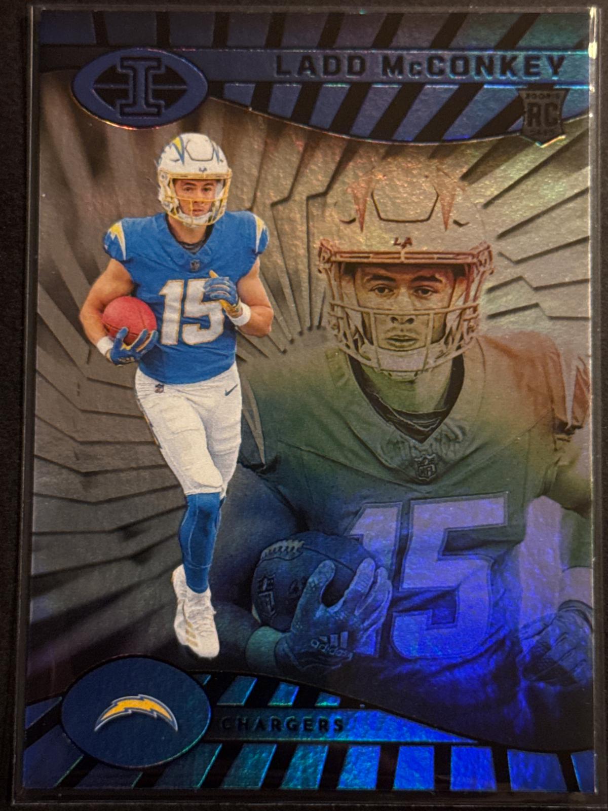 2024 Panini Illusions Ladd McConkey [Retail] #51 card