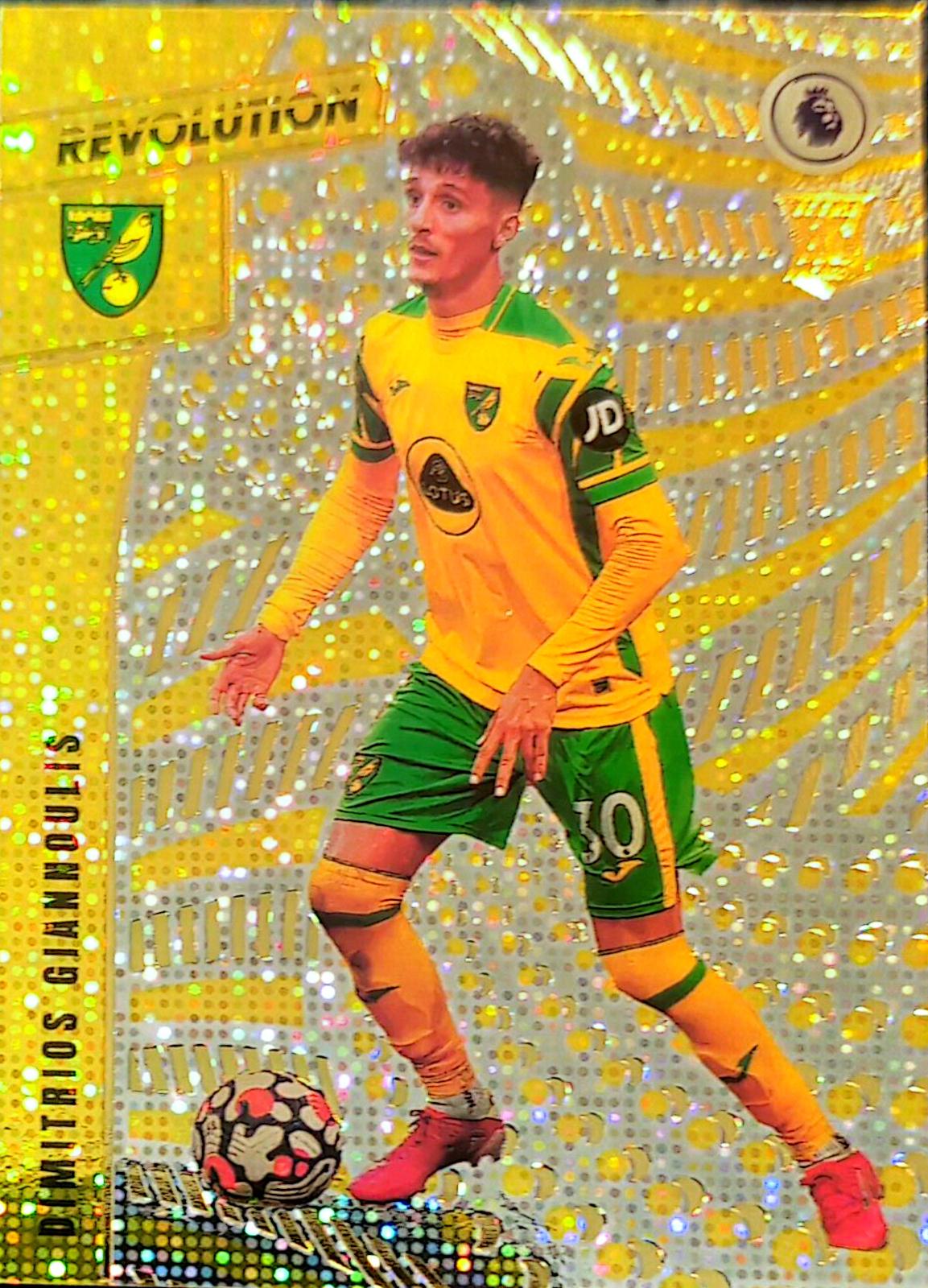 Dimitrios Giannoulis #284 2021 Panini Revolution Premier League