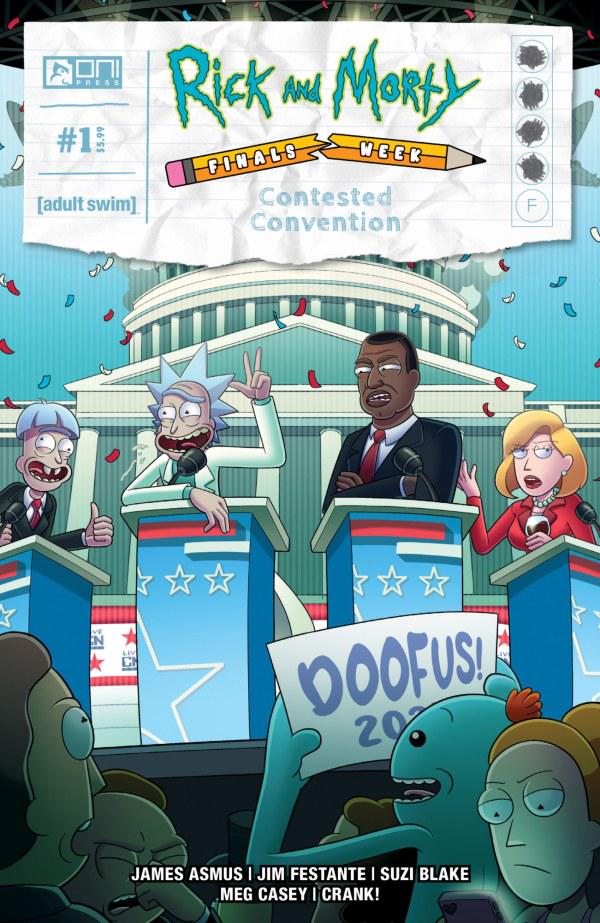 Rick and Morty: Finals Week - Contested Convention #1 (2024) Comic Books Rick and Morty: Finals Week