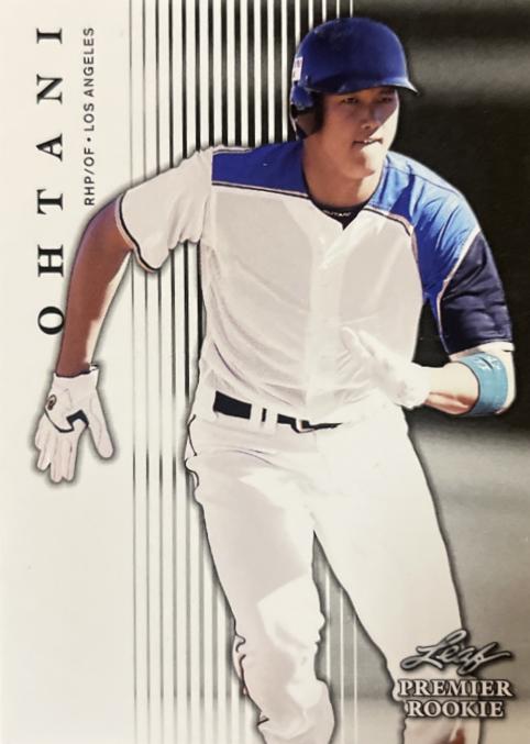 Shohei Ohtani #PR-05 2018 Leaf Premier Rookies Baseball
