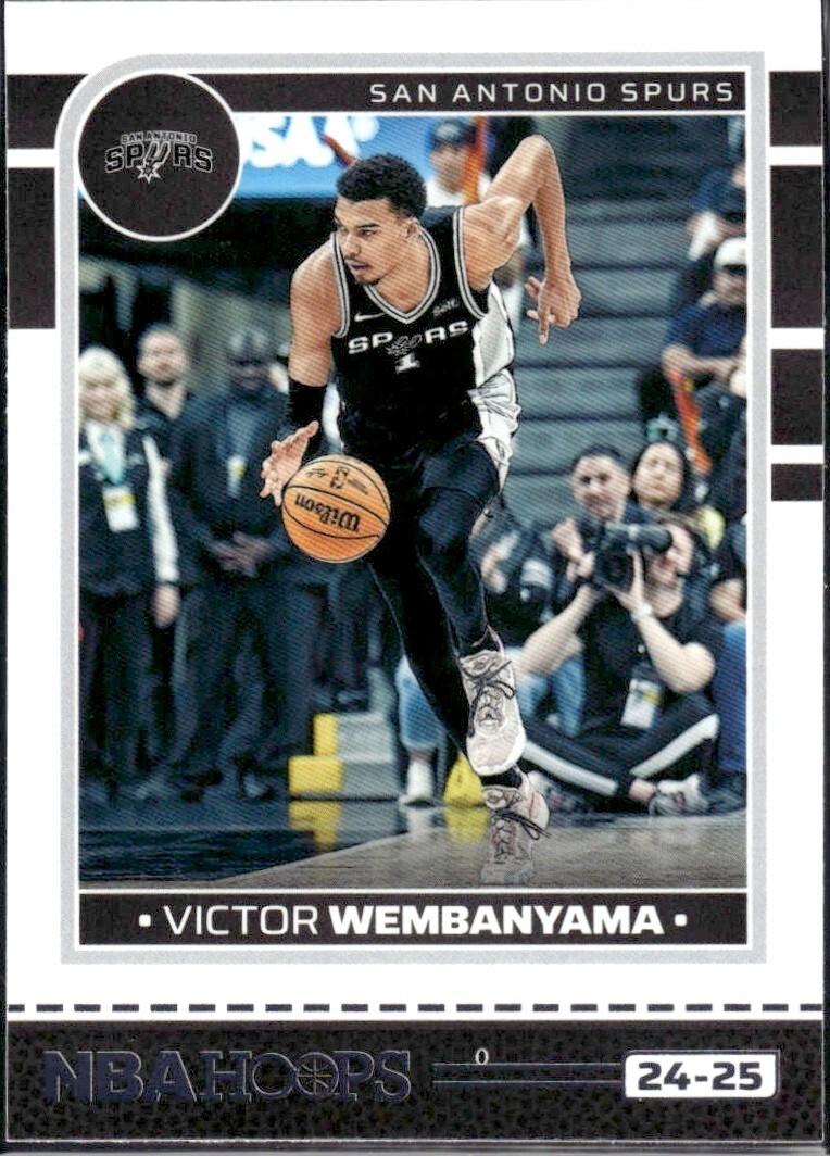 Victor Wembanyama #165 Basketball Cards 2024 Panini NBA Hoops