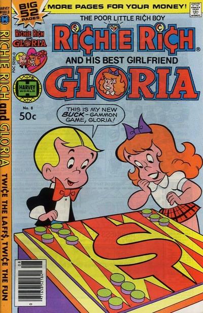 Richie Rich and His Best Girlfriend Gloria #8 (1979) Comic Books Richie Rich and His Best Girlfriend Gloria