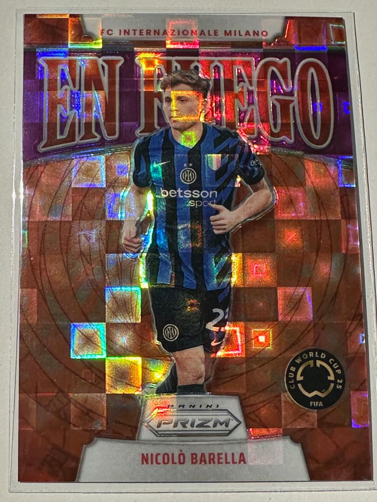 Nicolo Barella [Purple Pandora] #11 Prices | 2025 Panini Prizm FIFA ...