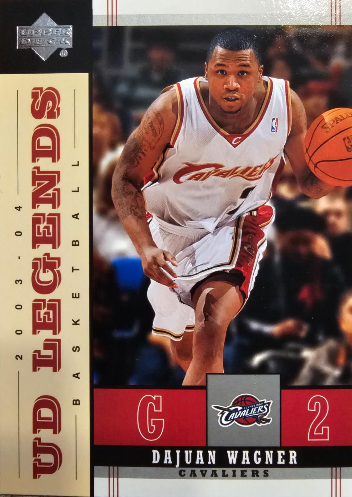 Dajuan Wagner #10 Basketball Cards 2003 Upper Deck Legends