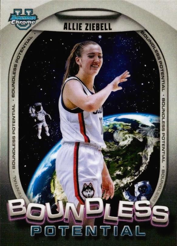 Allie Ziebell #BP-22 Basketball Cards 2024 Bowman Chrome University Boundless Potential