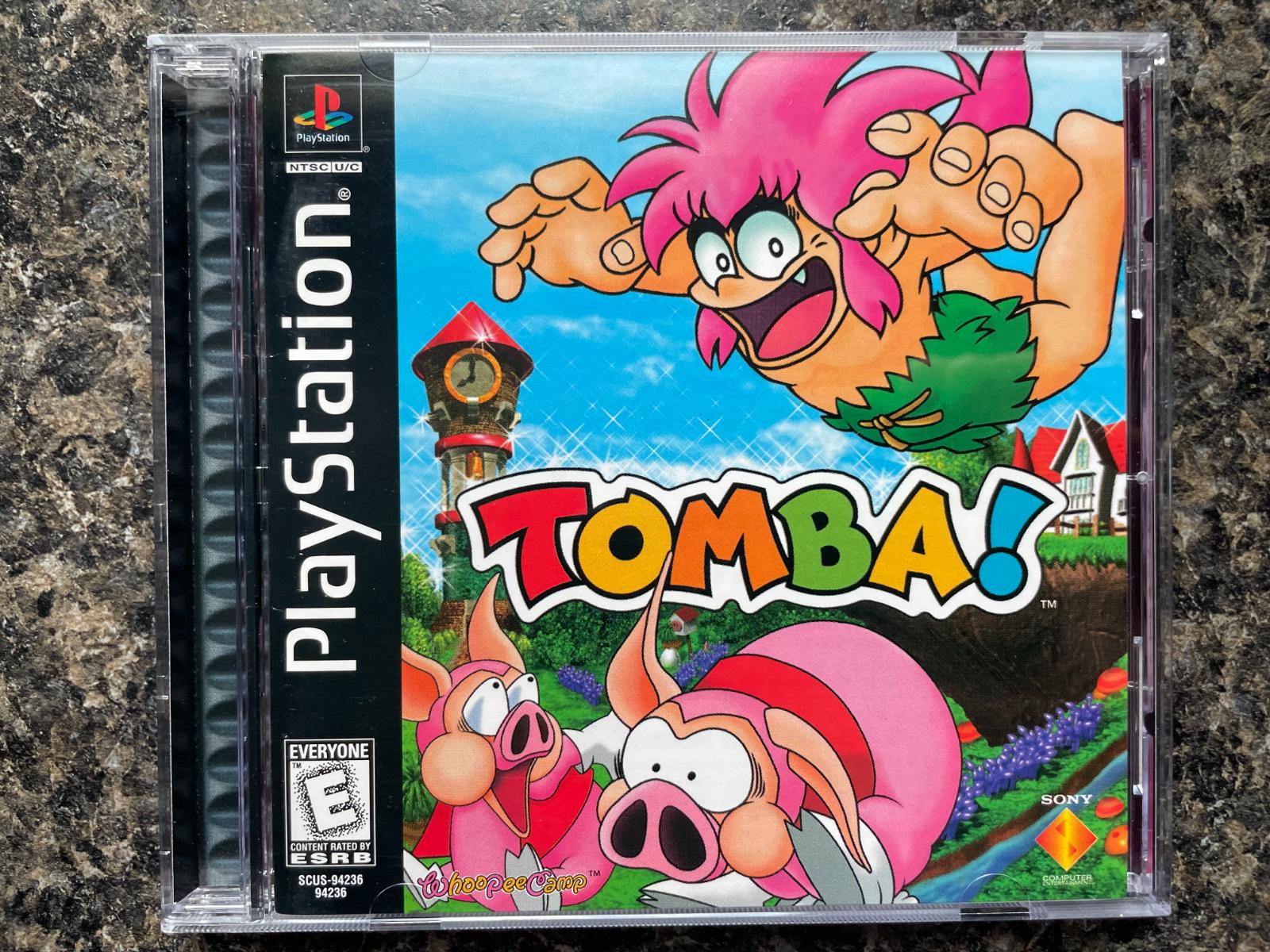 Tomba First Level Tomba | Item, Box, and Manual | Playstation