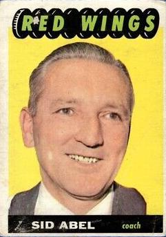 Sid Abel #41 Hockey Cards 1965 Topps