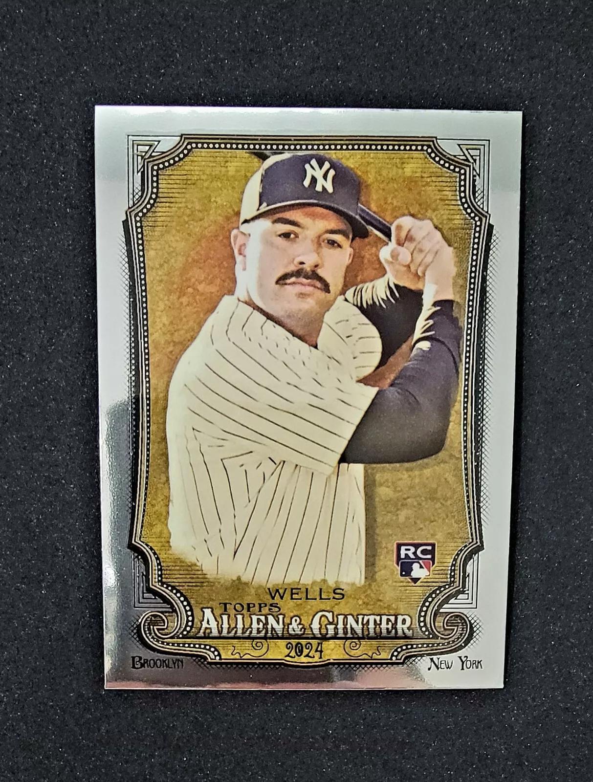 Austin Wells #53 Baseball Cards 2024 Topps Allen & Ginter Chrome