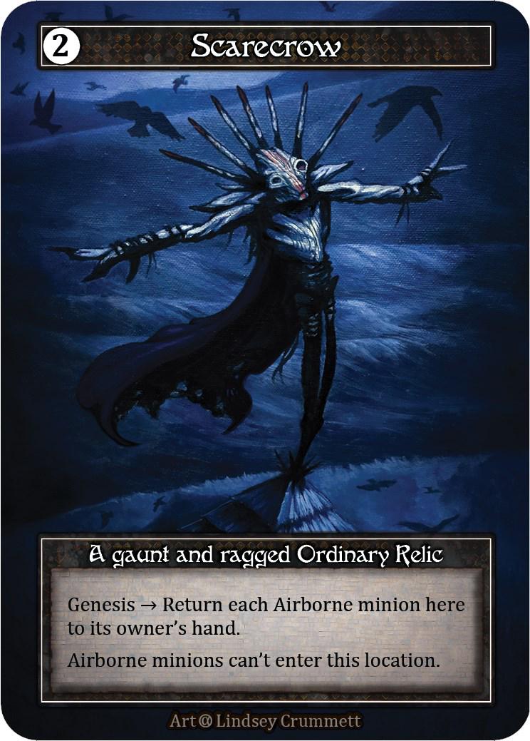 Scarecrow [Foil] - Sorcery: Contested Realms Alpha - Sorcery: Contested Realm card