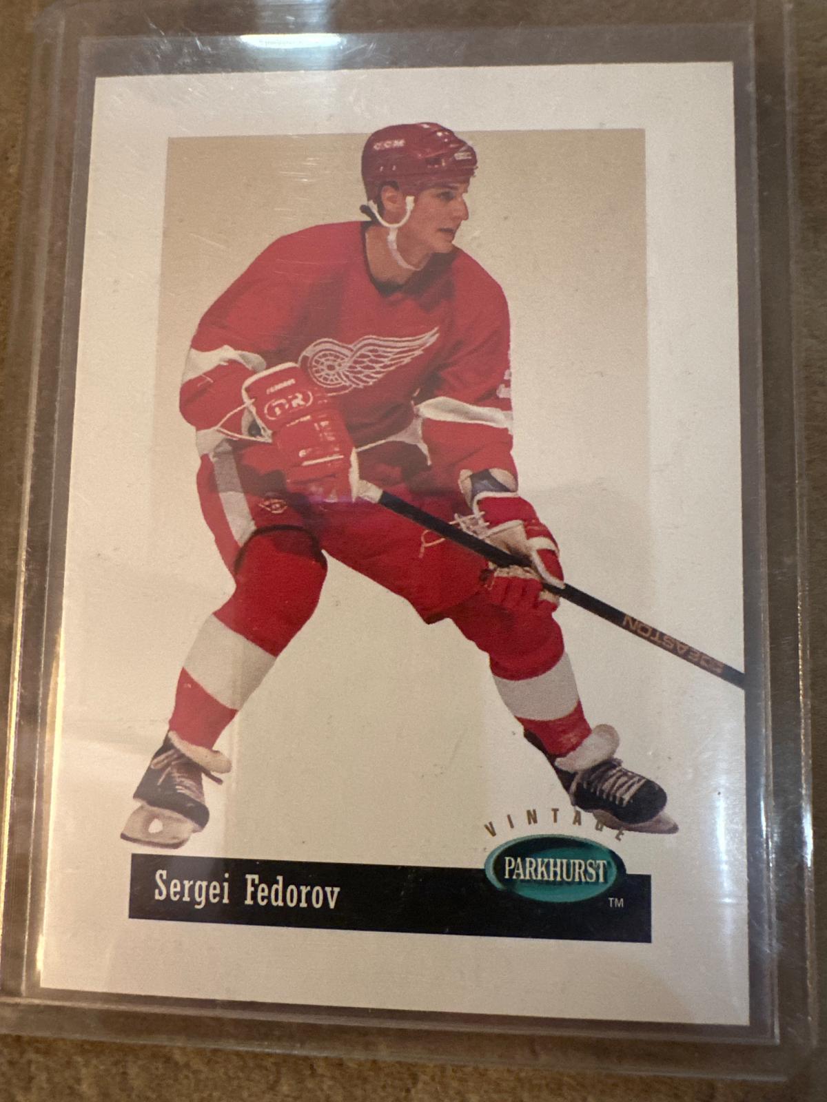 Sergei Federov #V39 Hockey Cards 1994 Parkhurst Vintage