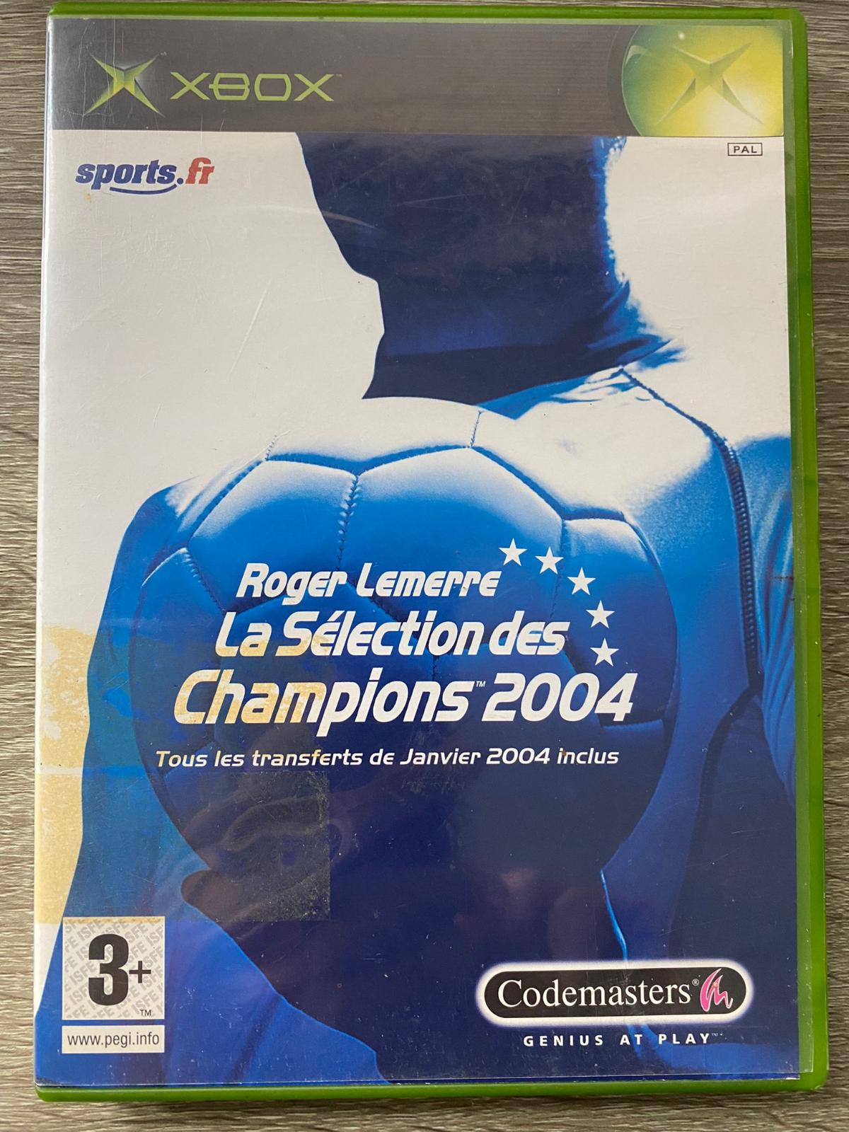 Roger Lemerre: La Selection Des Champions 2004 PAL Xbox